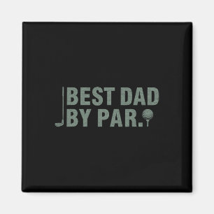Aimant Meilleur Papa Par Golf pour la Fête des Pères Cade