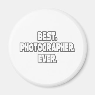 Aimant Meilleur photographe jamais
