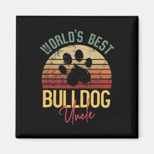 Aimant Meilleur propriétaire de chien de garde de Bulldog