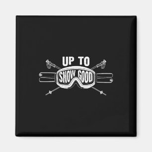 Aimant Meilleur Snowboard Ski Ride Cadeau Skieurs Mignonn