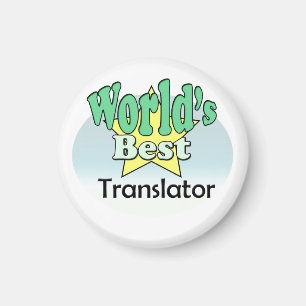 Aimant Meilleur traducteur du monde