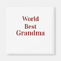 Meilleure grand-mère du monde grands-parents grand