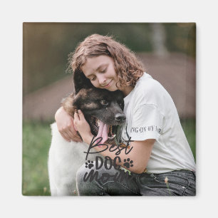 Aimant Meilleure maman chien jamais