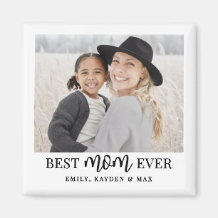 Aimant Meilleure Maman Photo