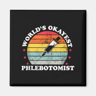 Aimant Meilleure Phlébotomiste du Monde Drôle de Phléboto