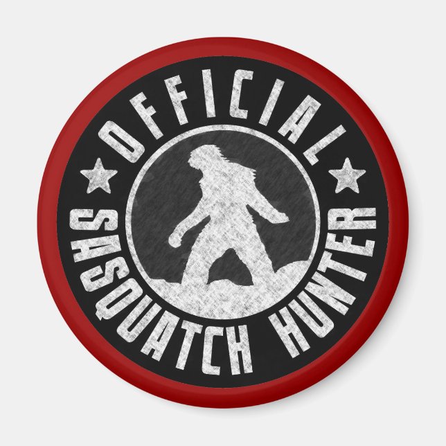 Aimant Meilleure version - OFFICIAL Sasquatch Hunter Desi (Devant)