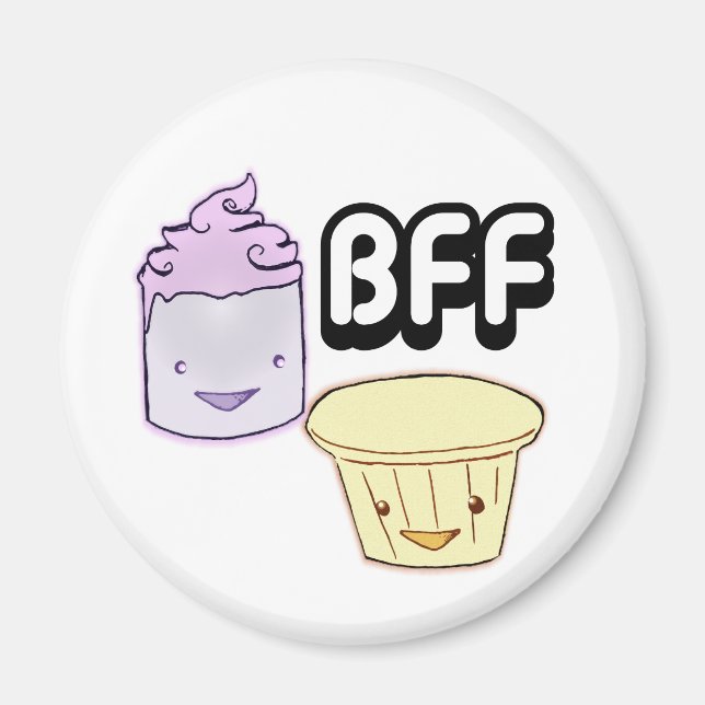 Aimant Meilleurs amis pour toujours (Devant)