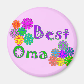 Aimant Meilleurs cadeaux de la Fête des Mères d'Oma
