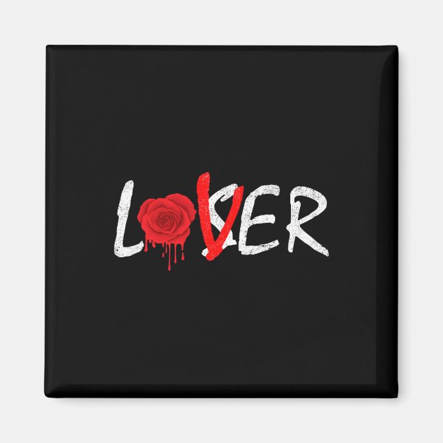 Aimant Melding Rose un amant pas un perdant  (Devant)