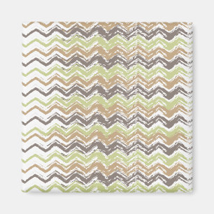 Aimant Melon Brandy Scribble ZigZag Motif
