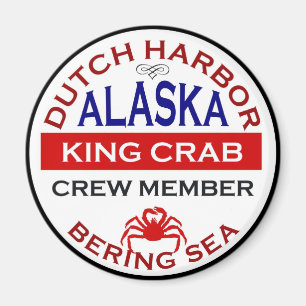 Aimant Membre d'équipage d'Alaska limule de port