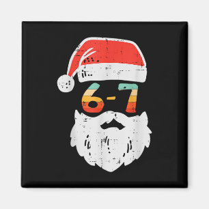 Aimant Meme 67 Père Noël Xmas Six Sept Noël Adolescents G