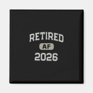 Aimant Mémé à la retraite en 2026 Papa en vacances Maman 