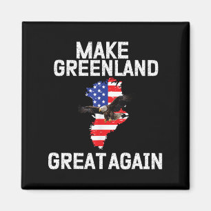 Aimant Mème amusant de Trump Trump Groenland Faire du Gro