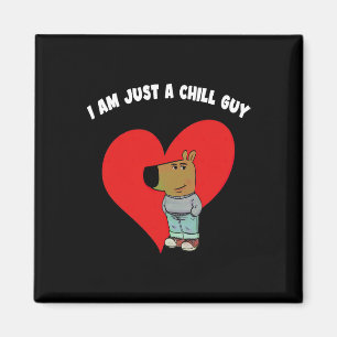 Aimant Mème drôle Je suis juste un mec cool Saint-Valenti