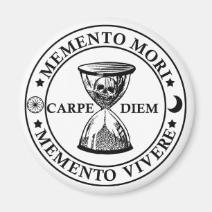 Aimant Memento mori memento vivere