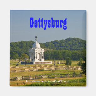Aimant Mémorial de PA à l'aimant de Gettysburg