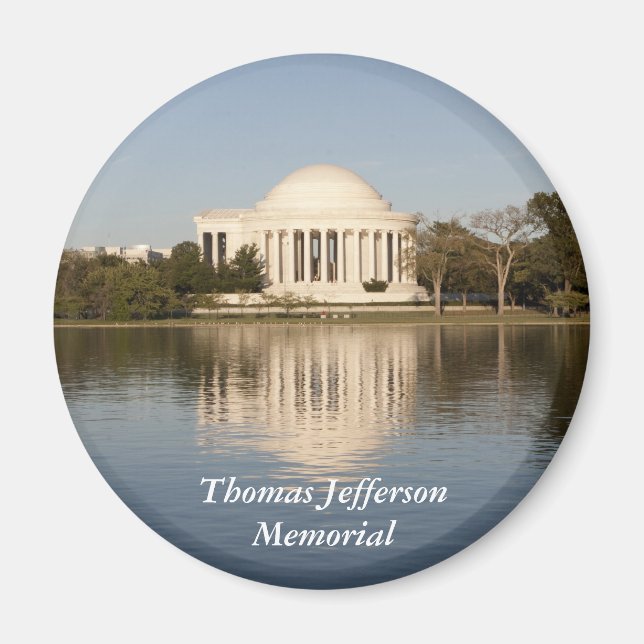 Aimant Mémorial Thomas Jefferson (Devant)