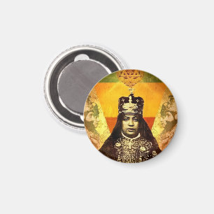 Aimant Menen Asfaw Hailé Sélassié HIM Jah Rastafari