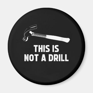 Aimant Mens Ce N'Est Pas Un Exercice Drôle Carpenter Papa
