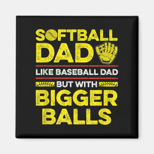 Aimant Mens Fastpitball Softball Devis Pour Votre Da De S