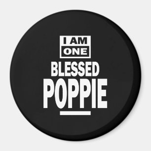 Aimant Mens I Am One Blessé Poppie Fête des pères Cadeau