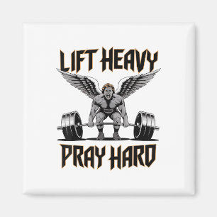 Aimant Mens Lift Heavy Priez Dur Christian Gym entraîneme