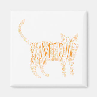 Aimant MEOW Ginger Cat