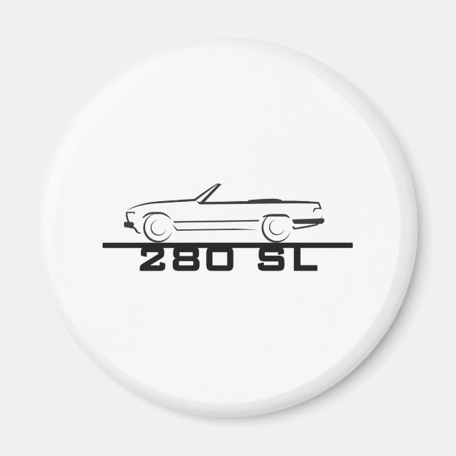 Aimant Mercedes 280 SL Type 107 (Devant)