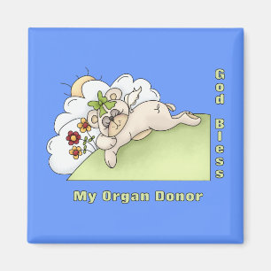 Aimant Merci au donateur d'organe