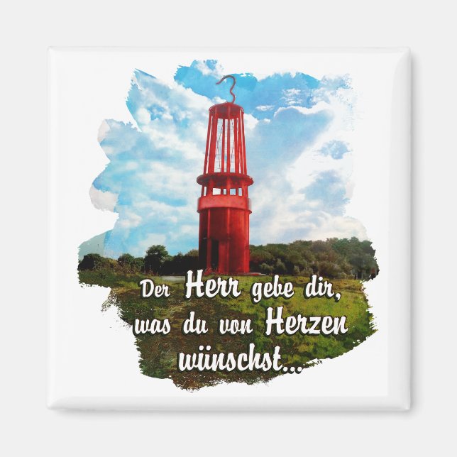 Aimant Merci. Bonne chance. Le Bruit (Devant)