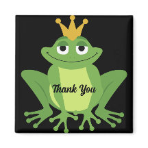 Merci modifiable - Grenouille portant une couronne