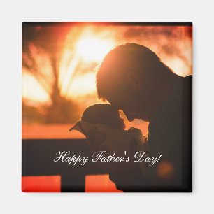 Aimant Merci papa, Fête des pères personnalisée