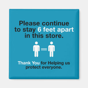 Aimant Merci Pour Pratiquer La Distance Sociale