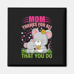 Aimant Mère Art Maman Merci Pour Tout Ce Que Vous Faites