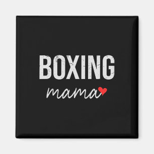 Aimant Mère Drôle Boxe - Mignonne Boxe Mama Cadeau Pour F