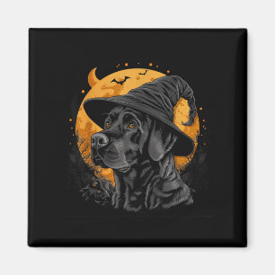 Aimant Mère Labrador Halloween Drôle Mignon Chien Lab Noi