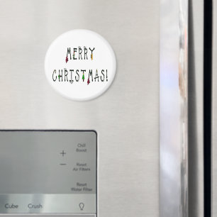 Aimant Merry Christmas Decoration Font