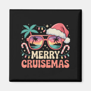 Aimant Merry Cruisemas 2025 2026 Noël Père Noël Reindeer