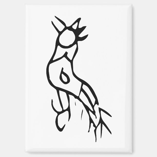 Aimant Merveilleux Zodiac-Rooster Chinois#001- (Recto)