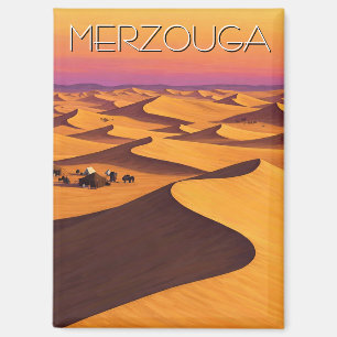 Aimant Merzouga Maroc Désert