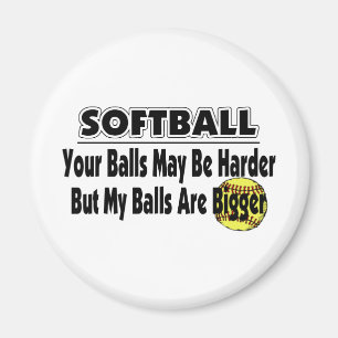 Aimant Mes boules sont plus grandes