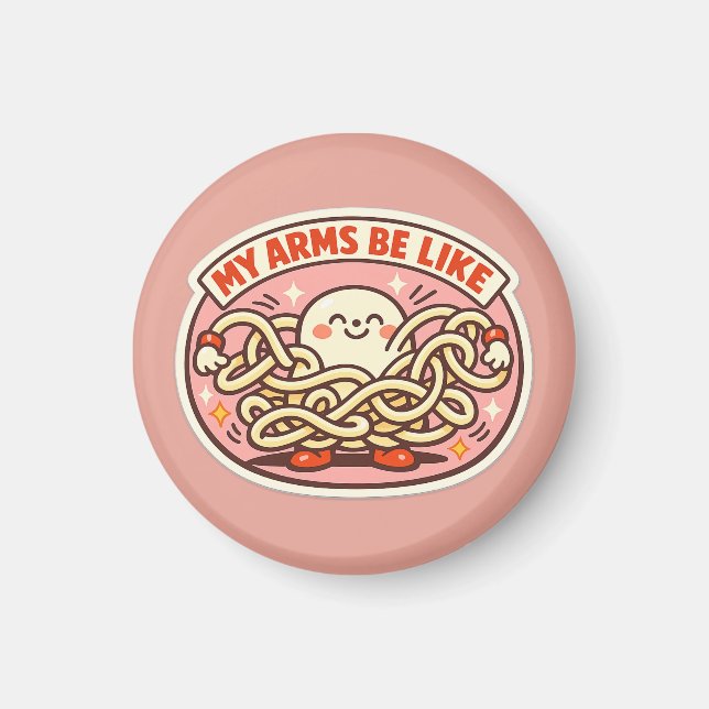 Aimant Mes bras sont comme ça (Devant)