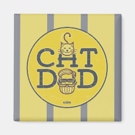 Aimant Message magnétique "Papa Chat"