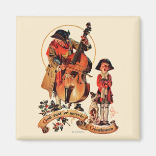 Aimant Messieurs du YE Merrie de repos de Dieu