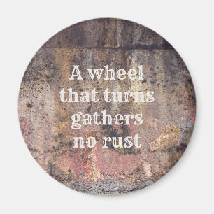 Aimant Métal rouillé