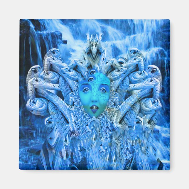 Aimant Métamorphose de la méduse (Devant)