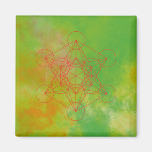 Aimant Métatron, chakra, zen, géométrie sacrée, ange