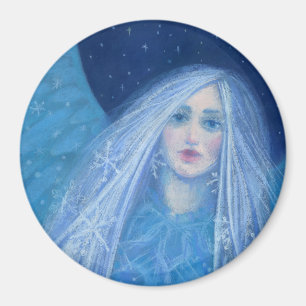 Aimant Metelitsa Neige fille Snégurochka Noël Angel