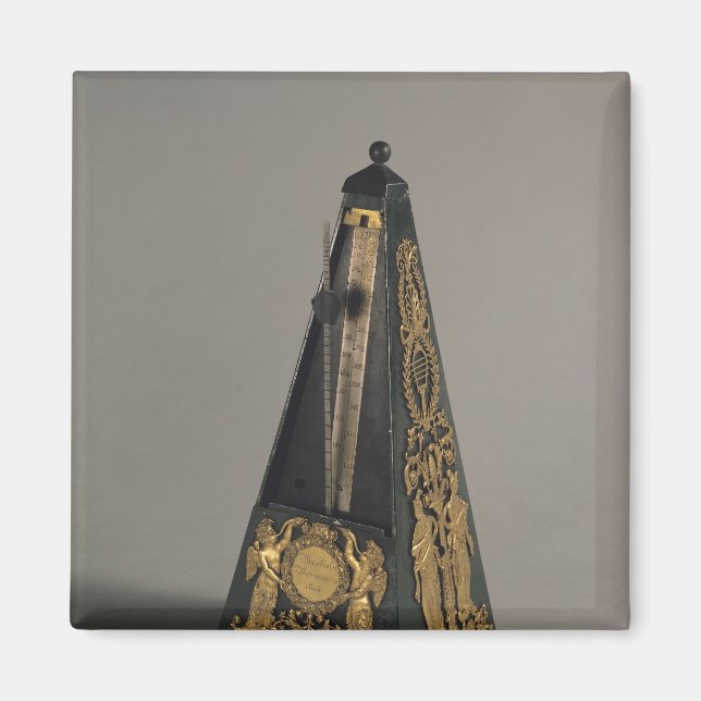 Aimant Métronome pyramidal, 1815 (Devant)